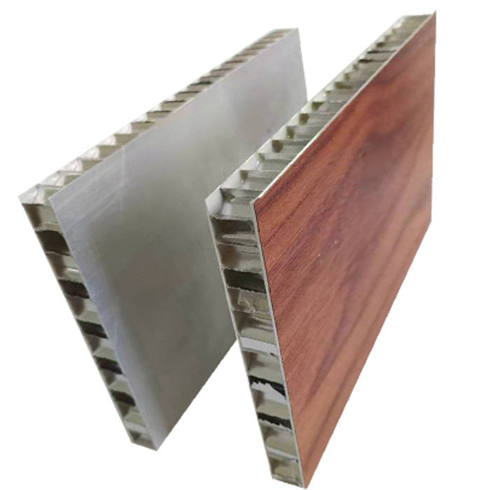 پانل کامپوزیت لانه زنبوری آلومینیومی Wood Look 10000mm برای تزئین مواد دیوار