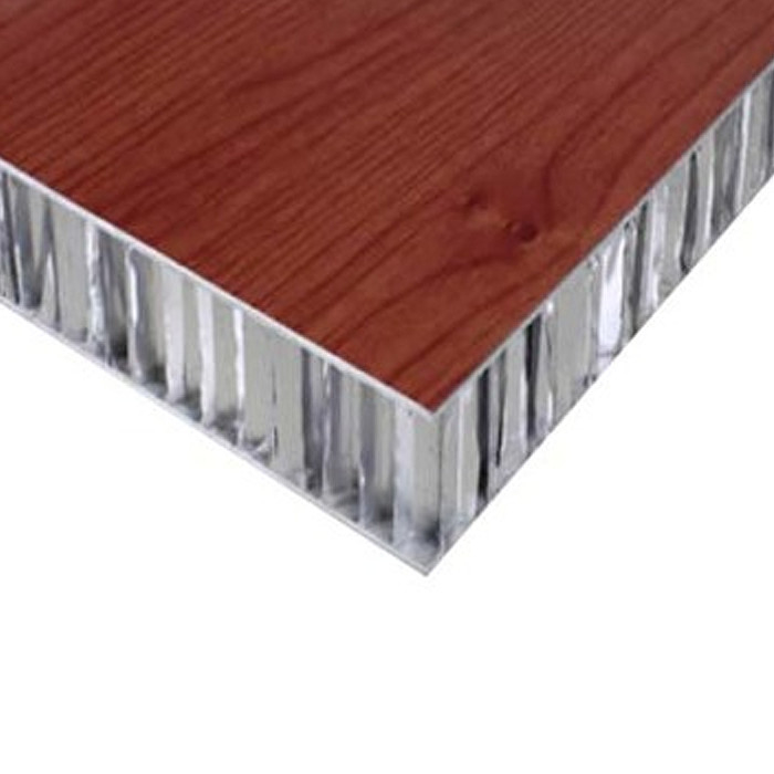 پانل کامپوزیت لانه زنبوری آلومینیومی Wood Look 10000mm برای تزئین مواد دیوار